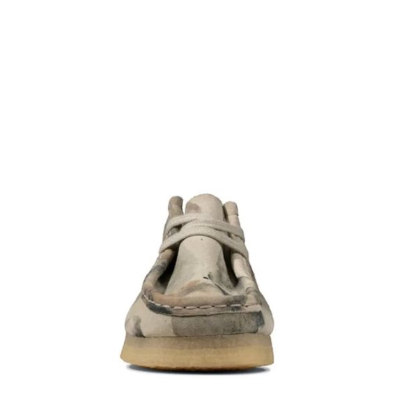 Clarks Wallabee off white camoflage main image 5